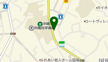 やんばる食堂の地図画像