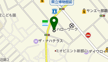 沖縄障害者職業センターの地図画像