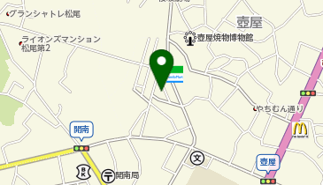 那覇市役所 こどもみらい部 こども政策課 壺屋児童館の地図画像