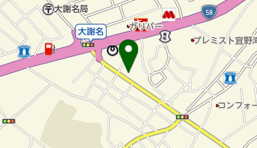 久留商店の地図画像