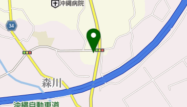 ビューティーひまわりの地図画像