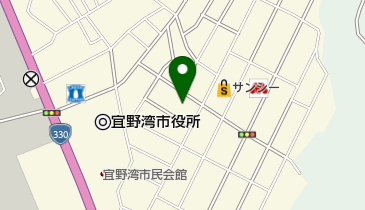 宜野湾イエス之御霊教会の地図画像