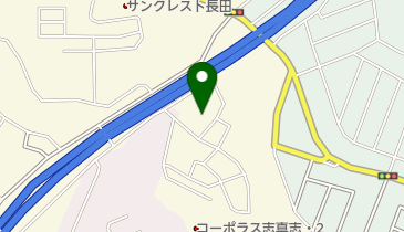 宜野湾バプテスト教会の地図画像