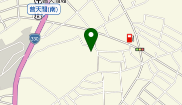 普天間バプテスト教会の地図画像