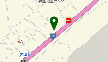 大山モータースの地図画像