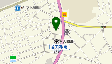 中央ミート普天間店の地図画像