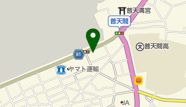 ダイアナパラダイスの地図画像