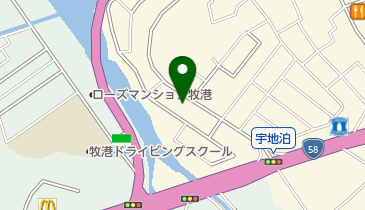 かずこ美容室の地図画像