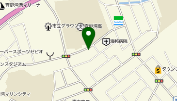 ティアラ美容室の地図画像