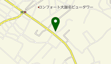 かつら食品の地図画像