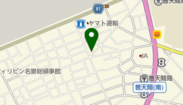 ベージュの地図画像