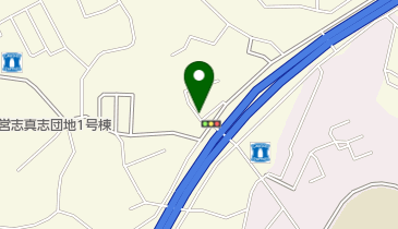 カットインシャンゼ宜野湾店の地図画像