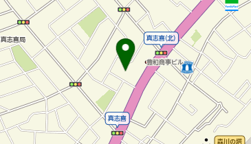 宜野湾地区防犯協会の地図画像