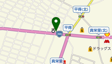 OK商店の地図画像