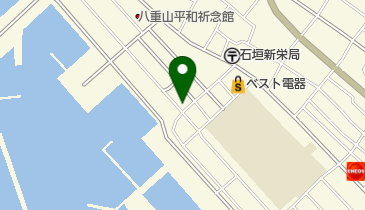 黒島硝子の地図画像