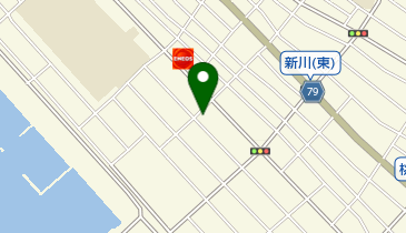 電信堂の地図画像