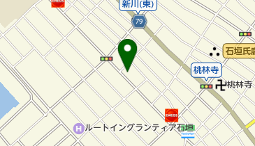 コットンショップメルファンの地図画像