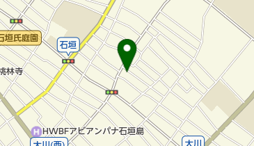 八重山バプテスト教会の地図画像