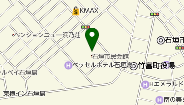 石垣市婦人連合会の地図画像