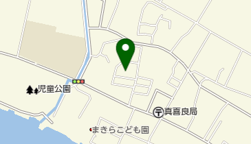 真喜良第2団地自治会の地図画像