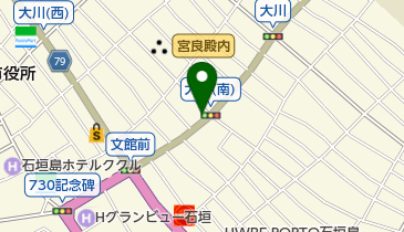 八重山自動車商会の地図画像