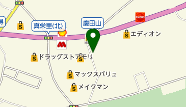 当山電機の地図画像
