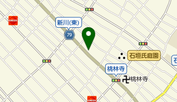 金城鮮魚店の地図画像