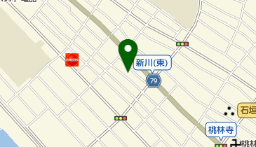 仲里天ぷら屋の地図画像