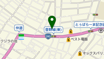あらや薬局の地図画像
