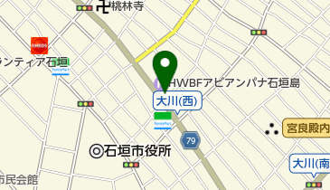 あらしろ理容室の地図画像