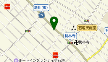 ヘアーサロンヒーローの地図画像