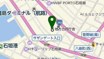 西表森林環境保全ふれあいセンターの地図画像