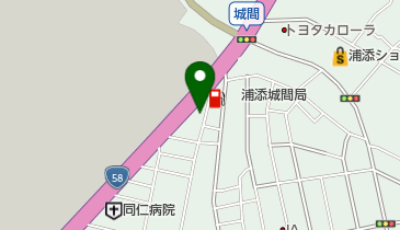 バイクショップO.M.C.の地図画像