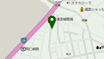 さかえ弁当の地図画像