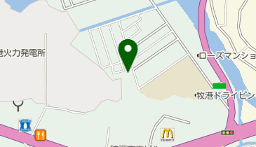 上野自治会館の地図画像