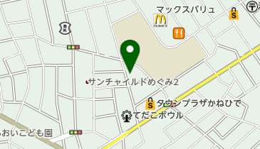 仲西珠算学院の地図画像