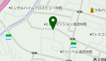 伊礼金物浦添店の地図画像