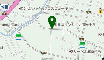 トーン美容室の地図画像