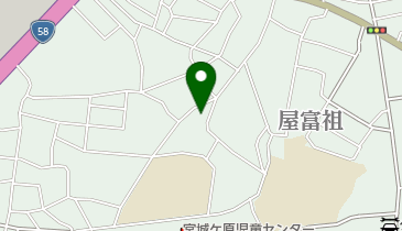 スワンランドリーの地図画像