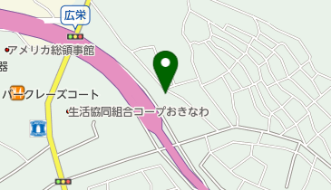 沖空冷システムの地図画像