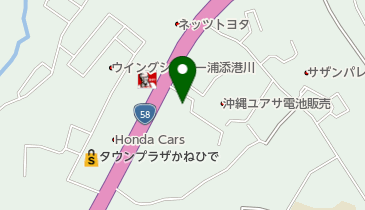 ユアサファミリーショップの地図画像