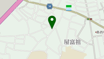 浦添ボディビルセンターの地図画像