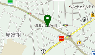 合名会社浦城タクシーの地図画像