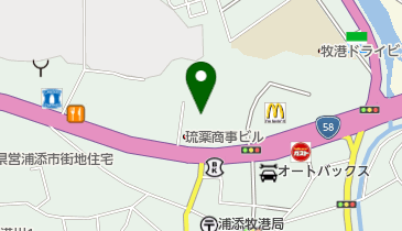 北越工業株式会社沖縄営業所の地図画像