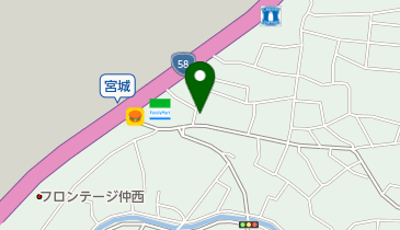 ひが動物病院の地図画像