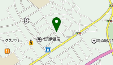 どん丼亭の地図画像