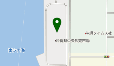 沖縄県中央卸売市場の地図画像