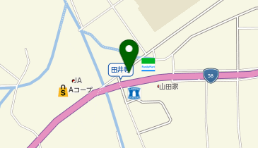 新城工作所名護営業所の地図画像