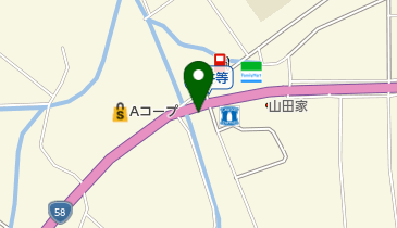 上原クリーニング 本店の地図画像