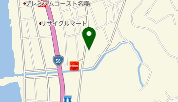 照屋自動車整備工場の地図画像